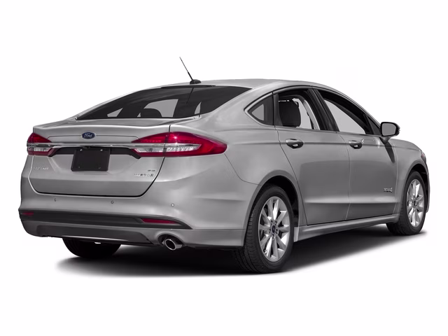 2017 Silver Ford Fusion Hybrid S FWD Sedan