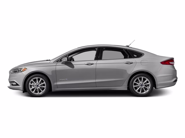 2017 Silver Ford Fusion Hybrid S FWD Sedan