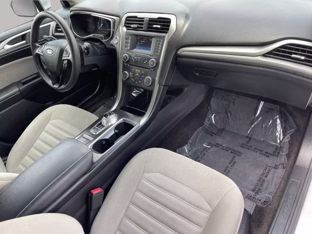 2017 Silver Ford Fusion S FWD Sedan
