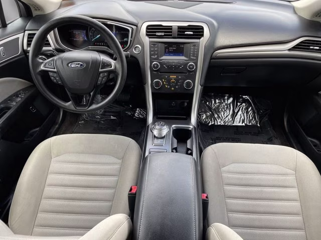 2017 Silver Ford Fusion S FWD Sedan