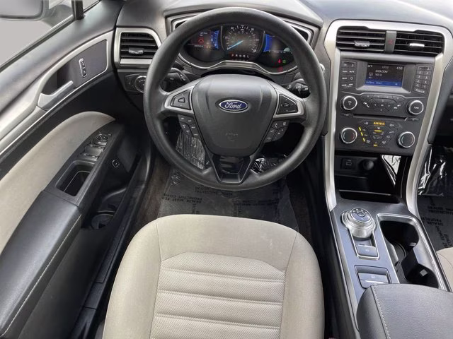 2017 Silver Ford Fusion S FWD Sedan
