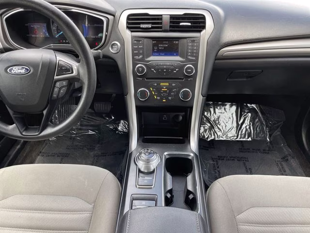 2017 Silver Ford Fusion S FWD Sedan