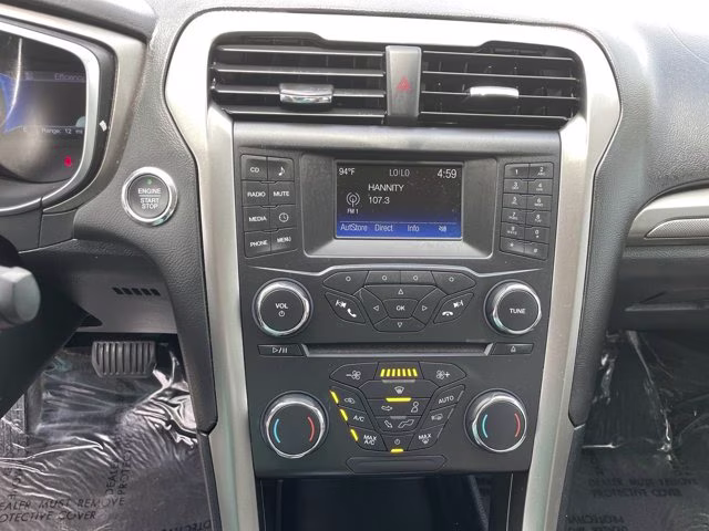 2017 Silver Ford Fusion S FWD Sedan