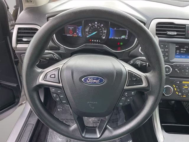 2017 Silver Ford Fusion S FWD Sedan