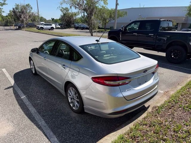 2017 Silver Ford Fusion S FWD Sedan