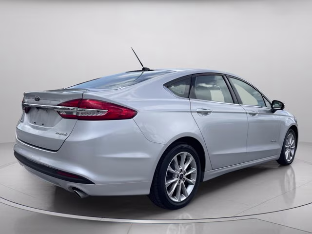 2017 Silver Ford Fusion S FWD Sedan