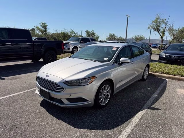 2017 Silver Ford Fusion S FWD Sedan