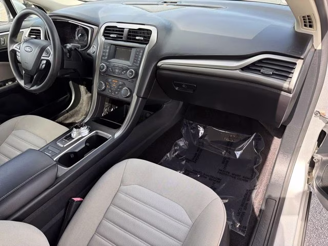 2017 Ingot Silver Ford Fusion S FWD Sedan