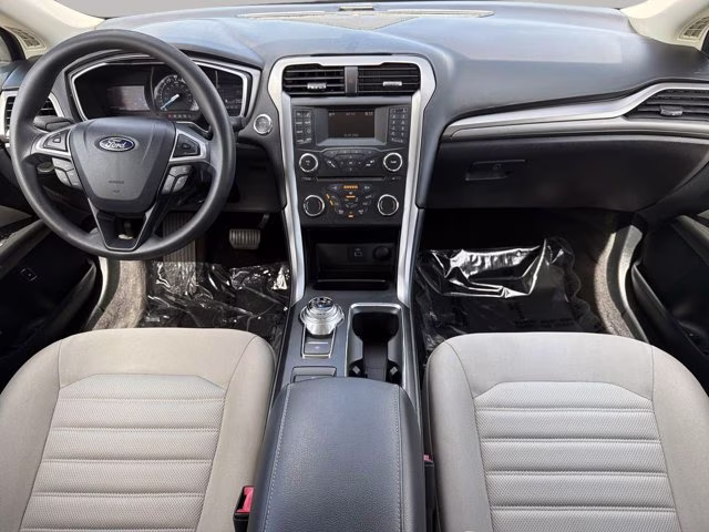 2017 Ingot Silver Ford Fusion S FWD Sedan