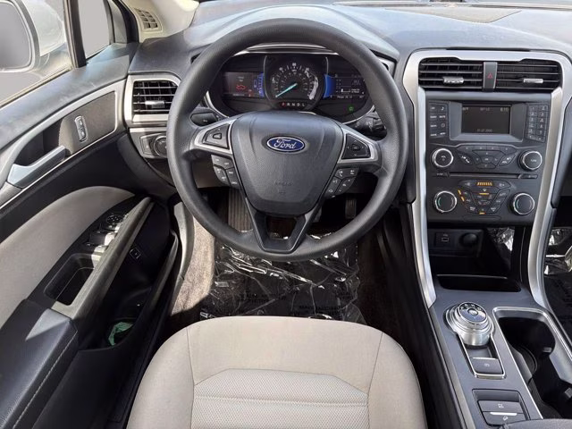 2017 Ingot Silver Ford Fusion S FWD Sedan