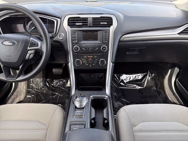2017 Ingot Silver Ford Fusion S FWD Sedan