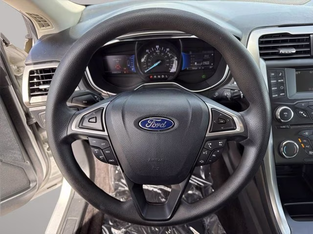 2017 Ingot Silver Ford Fusion S FWD Sedan
