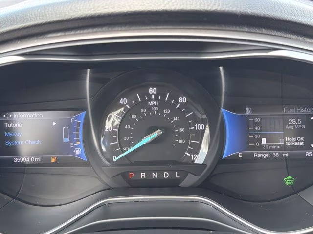 2017 Ingot Silver Ford Fusion S FWD Sedan