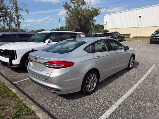 2017 Ingot Silver Ford Fusion S FWD Sedan