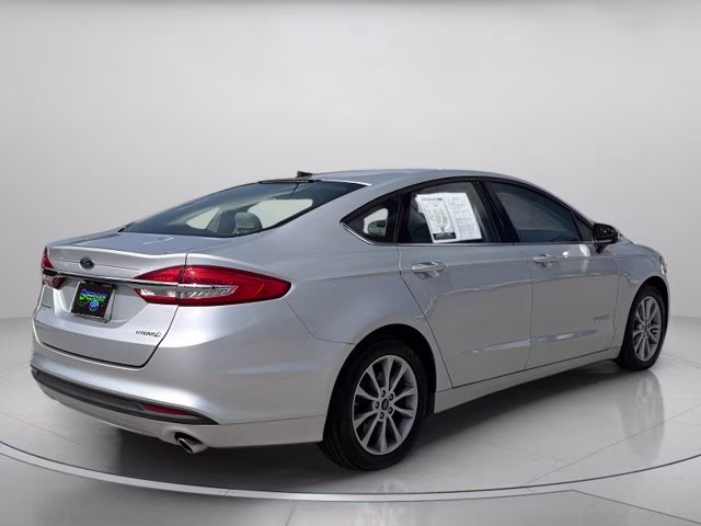 2017 Ingot Silver Ford Fusion S FWD Sedan