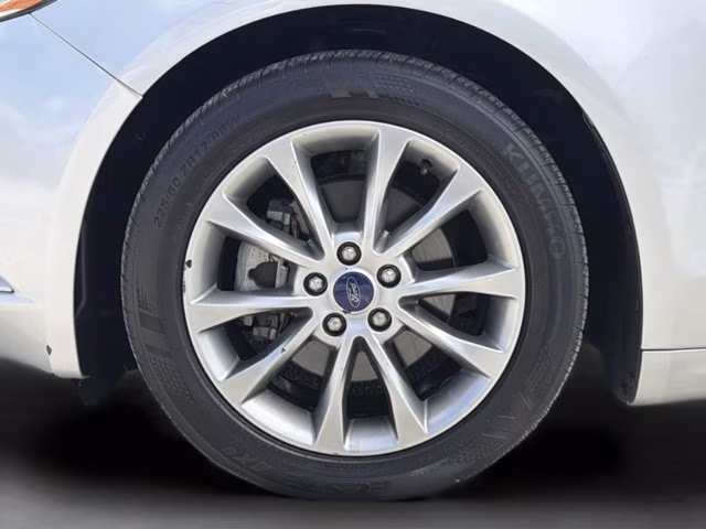 2017 Ingot Silver Ford Fusion S FWD Sedan