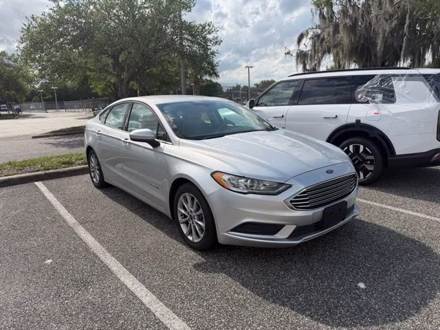 2017 Ingot Silver Ford Fusion S FWD Sedan
