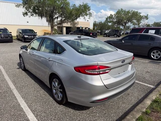 2017 Ingot Silver Ford Fusion S FWD Sedan