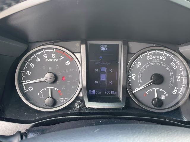 2020 Silver Sky Metallic Toyota Tacoma 4WD TRD Off-Road 4X4 Truck