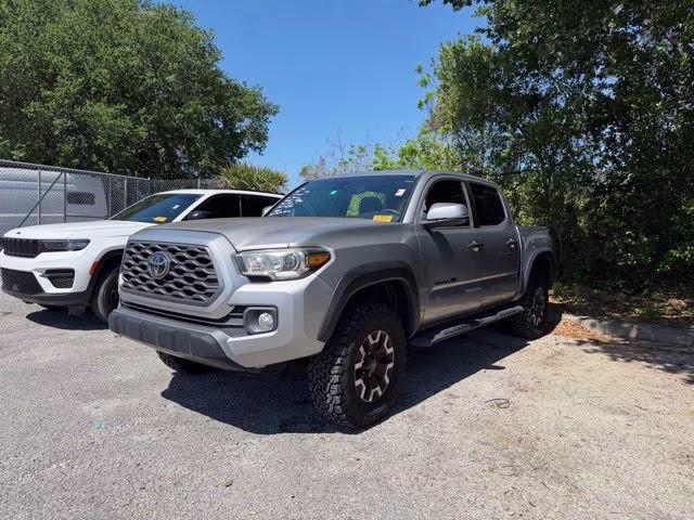 2020 Silver Sky Metallic Toyota Tacoma 4WD TRD Off-Road 4X4 Truck