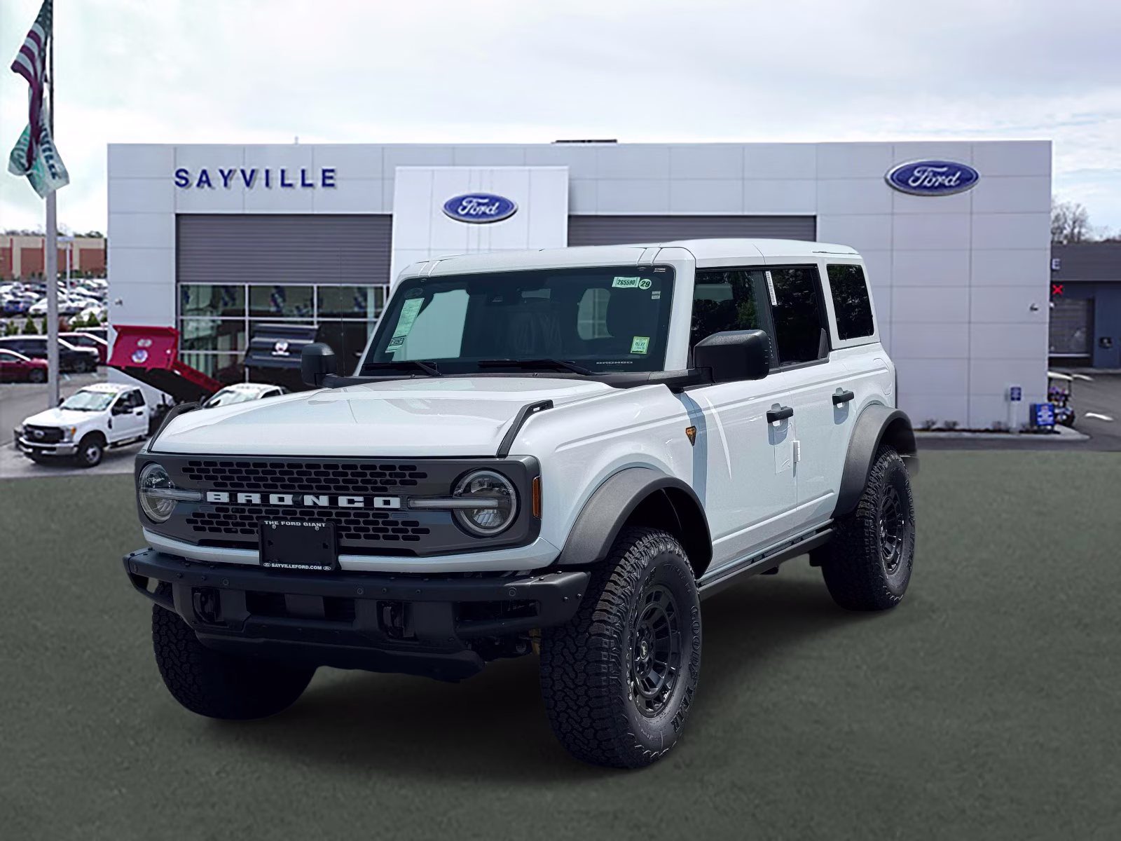 2026 Oxford White Ford Bronco Badlands 4 Door Advanced 4x4 4X4 SUV