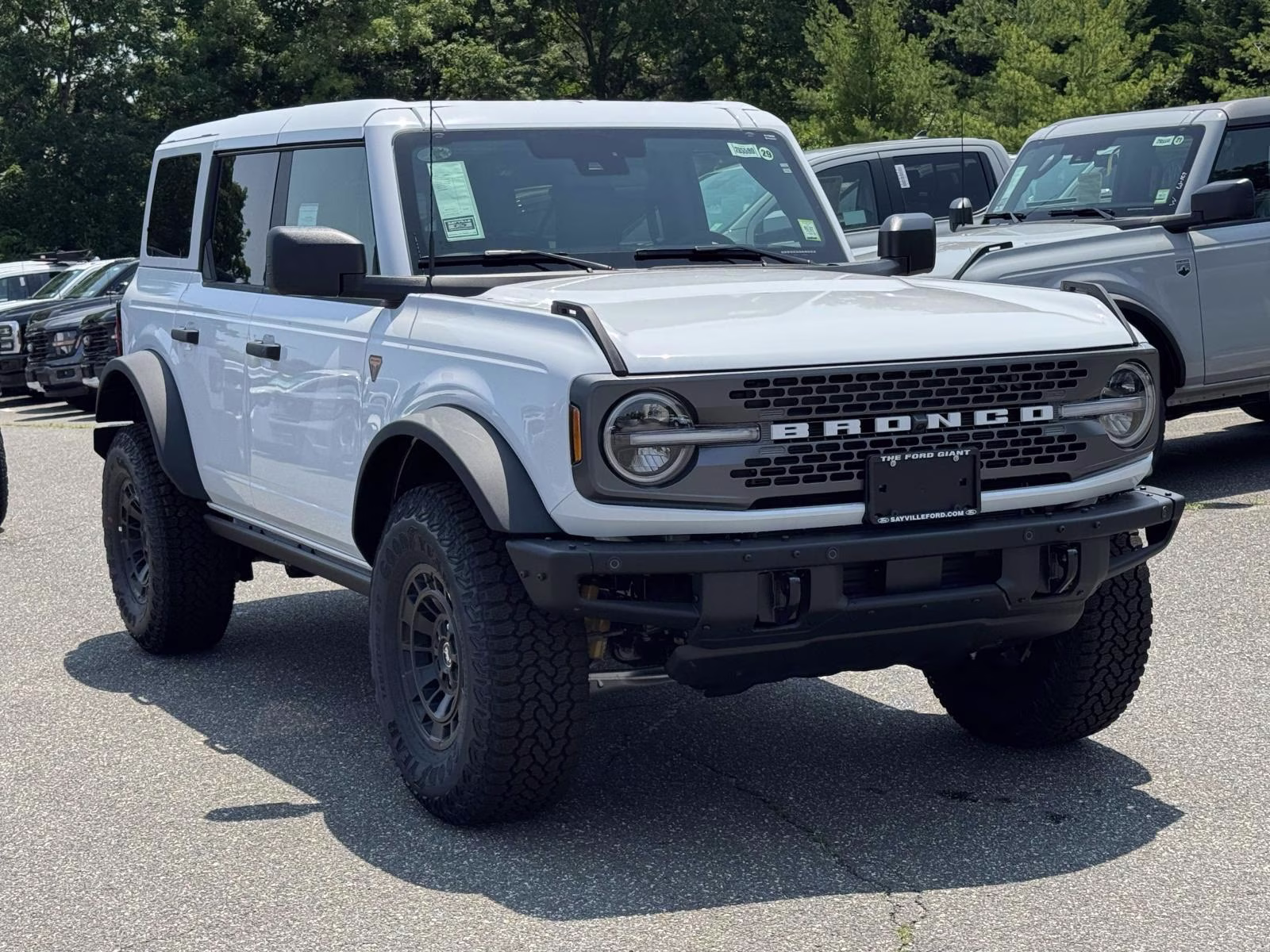 2026 Oxford White Ford Bronco Badlands 4 Door Advanced 4x4 4X4 SUV