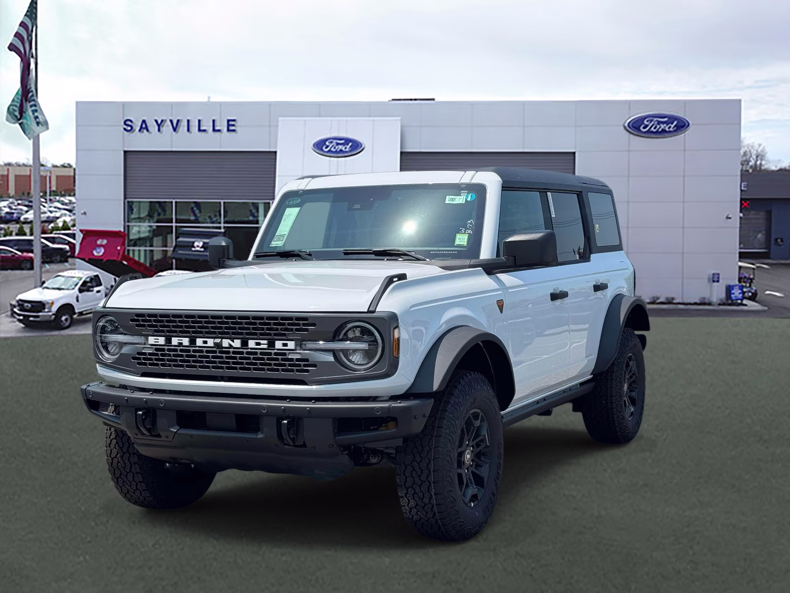 2026 Oxford White Ford Bronco Badlands 4 Door Advanced 4x4 4X4 SUV