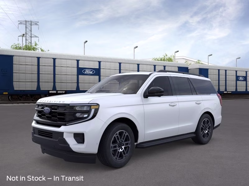 2026 Star White Metallic Tri-Coat Ford Expedition Active 4X4 SUV