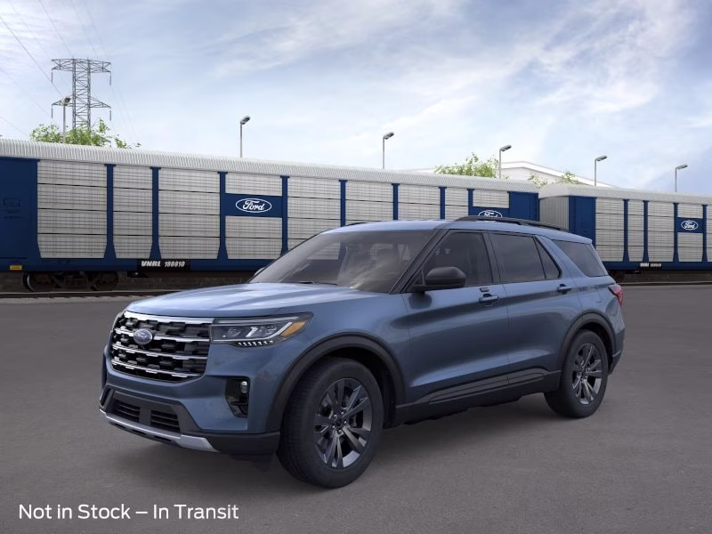 2026 Vapor Blue Ford Explorer Active 4X4 SUV