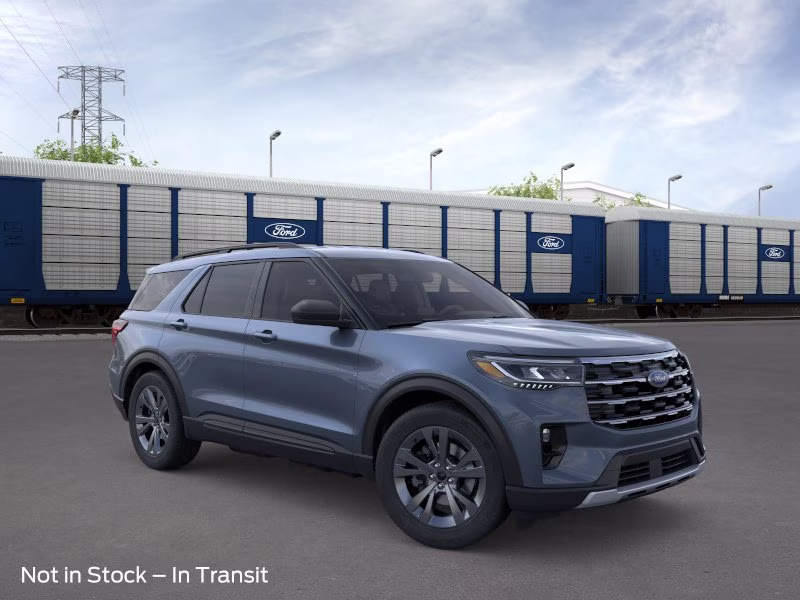 2026 Vapor Blue Ford Explorer Active 4X4 SUV