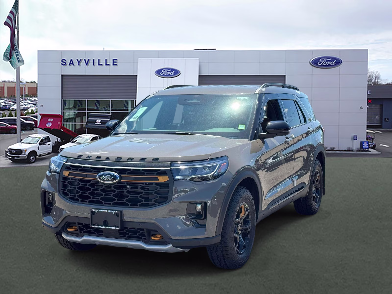 2026 Gray Ford Explorer Tremor 4X4 SUV