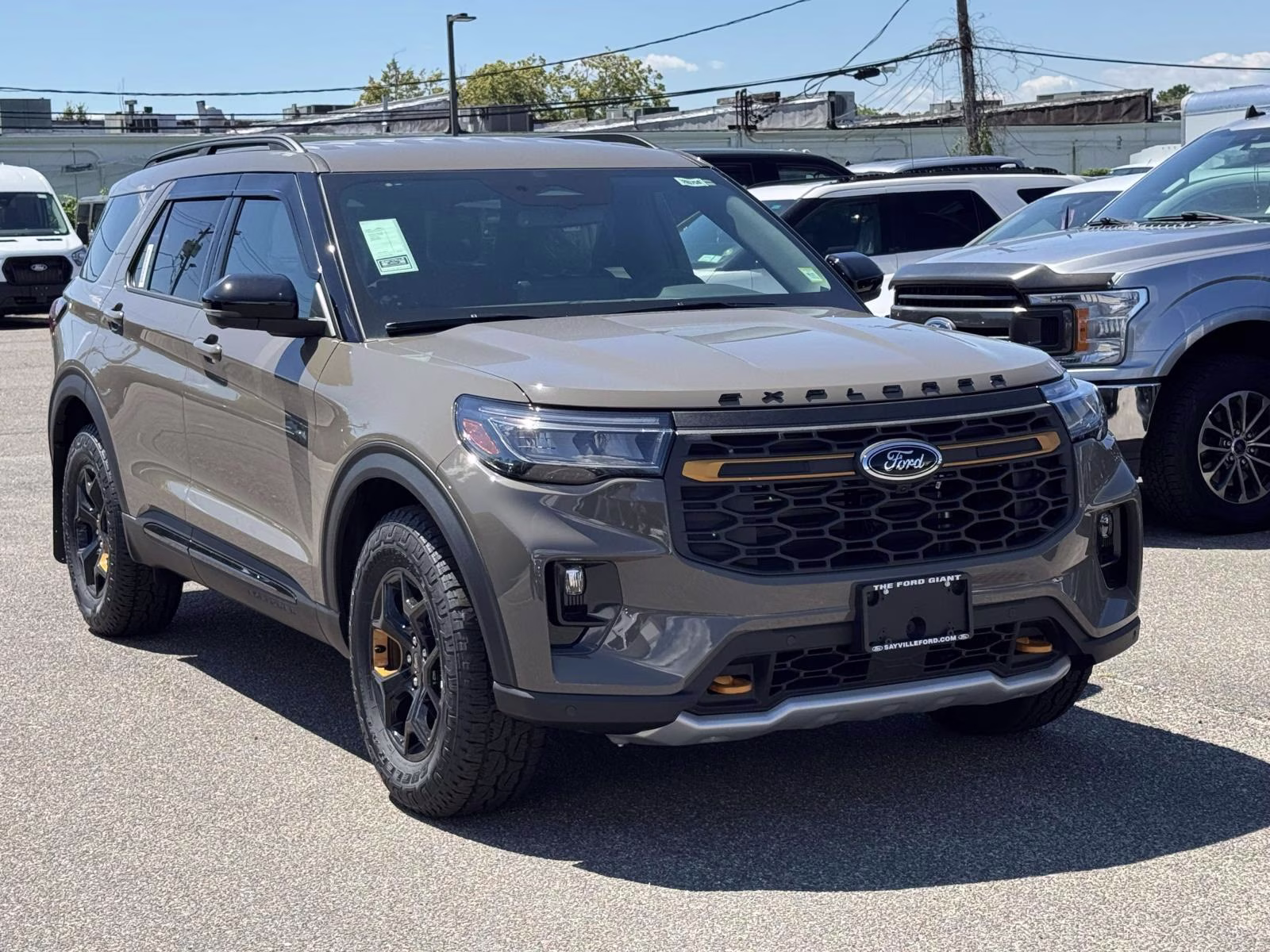 2026 Gray Ford Explorer Tremor 4X4 SUV