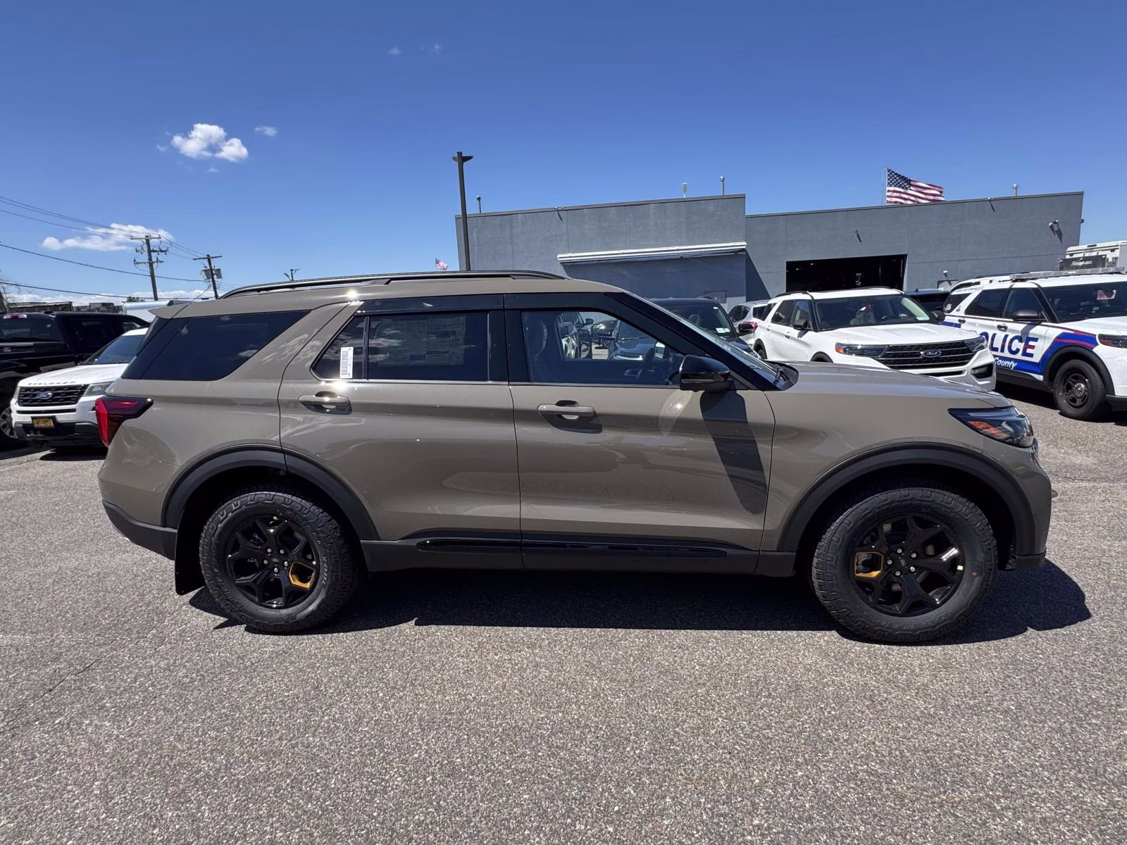 2026 Gray Ford Explorer Tremor 4X4 SUV