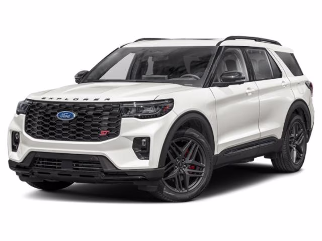 2026 White Ford Explorer ST 4X4 SUV