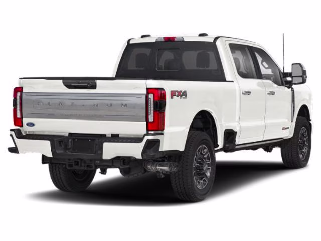 2026 Star White Metallic Tri-Coat Ford Super Duty F-250 SRW Platinum 4WD Crew Cab 6.75' Box 4X4 Truck