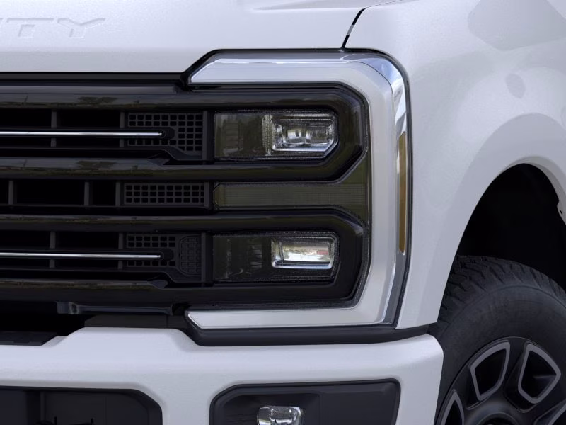 2026 Star White Tri-Coat Ford Super Duty F-250 SRW Platinum 4X4 Truck
