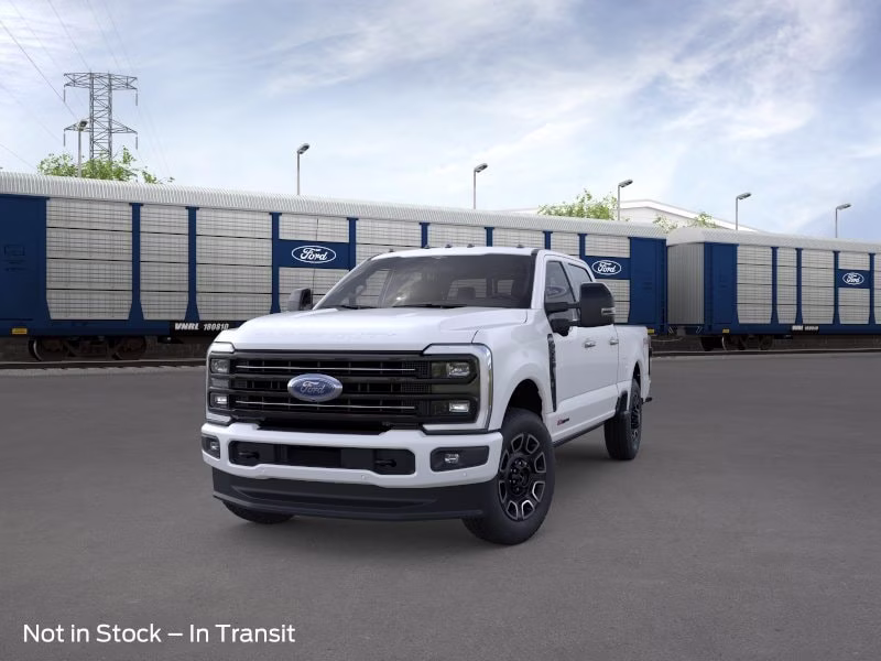 2026 Star White Tri-Coat Ford Super Duty F-250 SRW Platinum 4X4 Truck