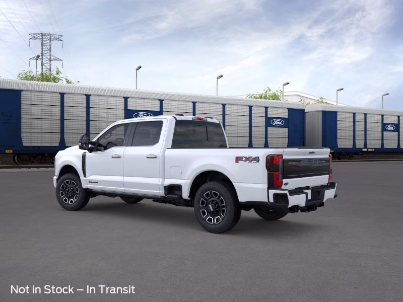 2026 Star White Tri-Coat Ford Super Duty F-250 SRW Platinum 4X4 Truck