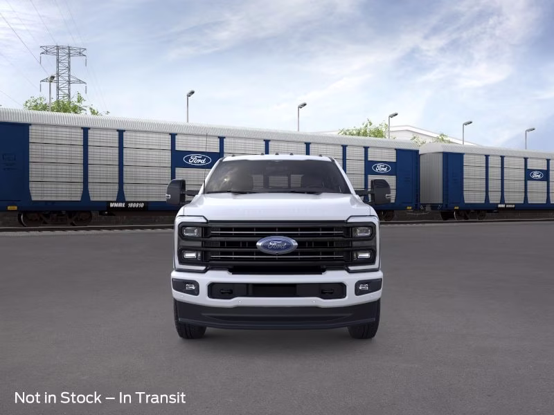 2026 Star White Tri-Coat Ford Super Duty F-250 SRW Platinum 4X4 Truck