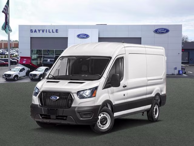 2026 Oxford White Ford Transit Cargo Van T-250 148 Med Rf 9150 GVWR RWD RWD Van