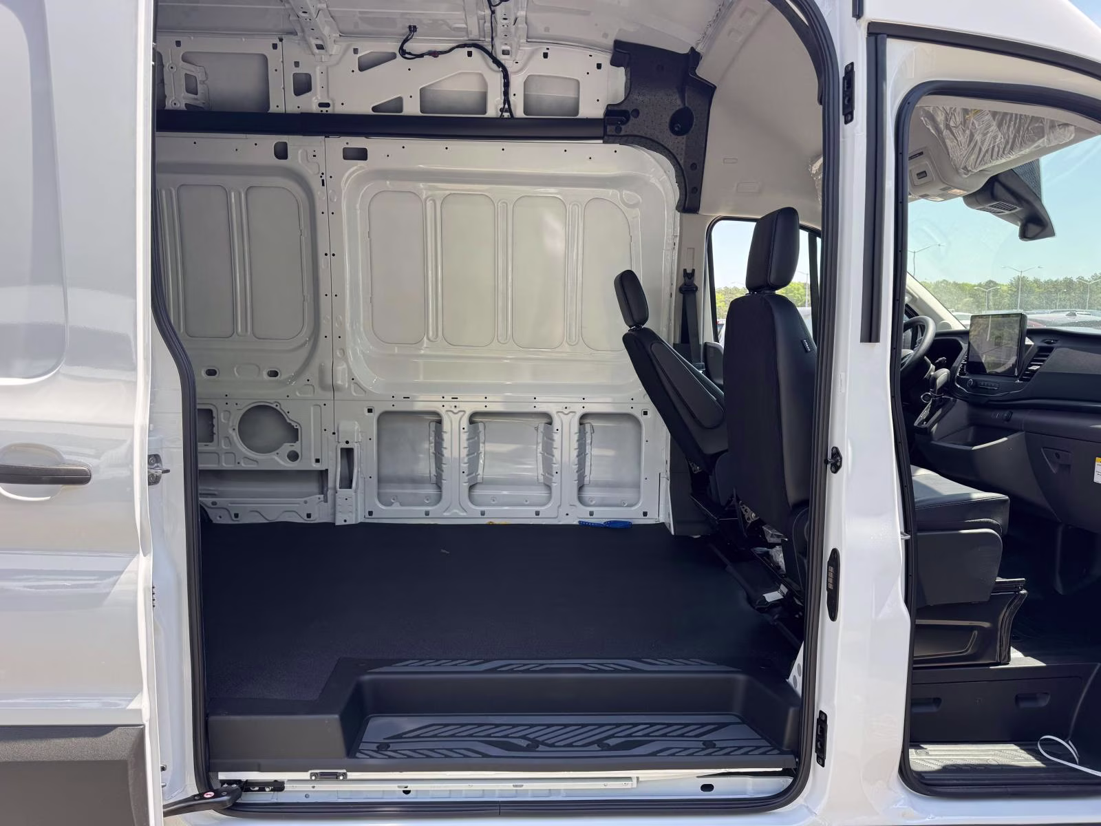 2026 White Ford Transit Cargo Van Base AWD Van
