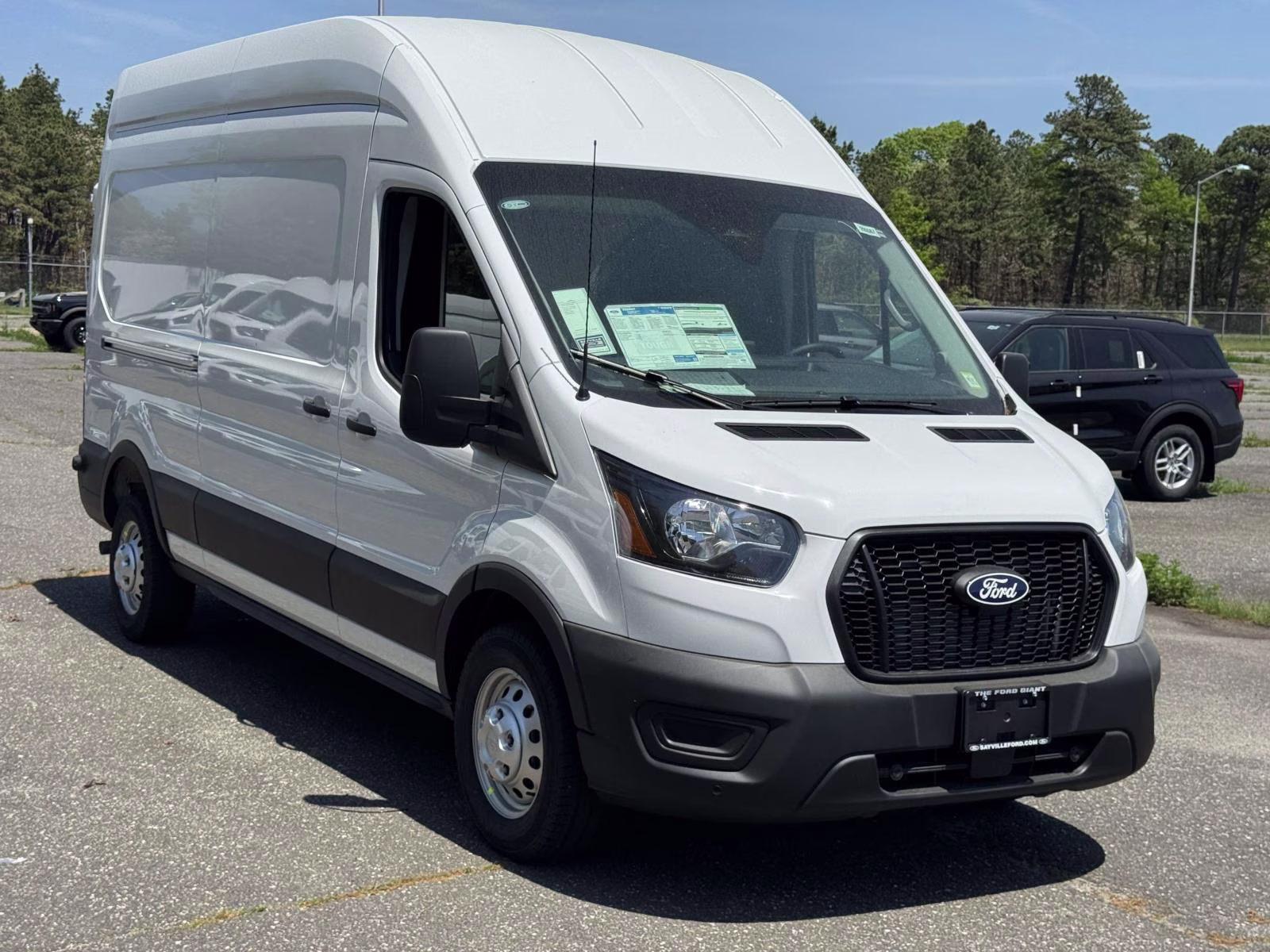 2026 White Ford Transit Cargo Van Base AWD Van