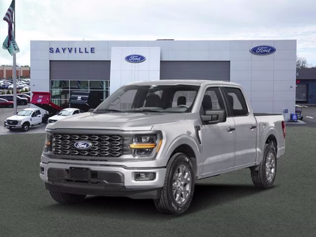 2026 Iconic Silver Metallic Ford F-150 STX 4WD SuperCrew 5.5' Box 4X4 Truck