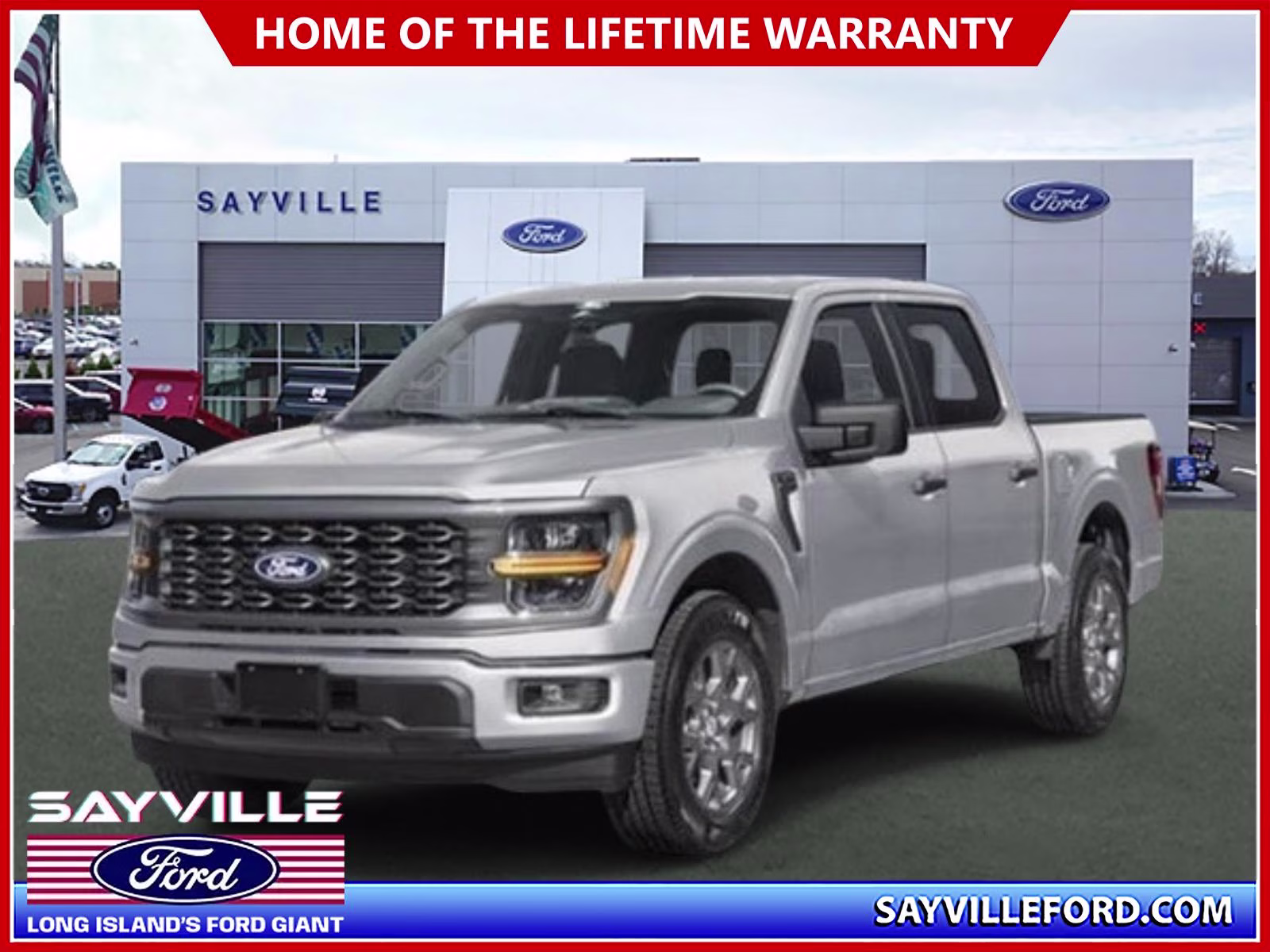 2026 Iconic Silver Metallic Ford F-150 STX 4X4 Truck