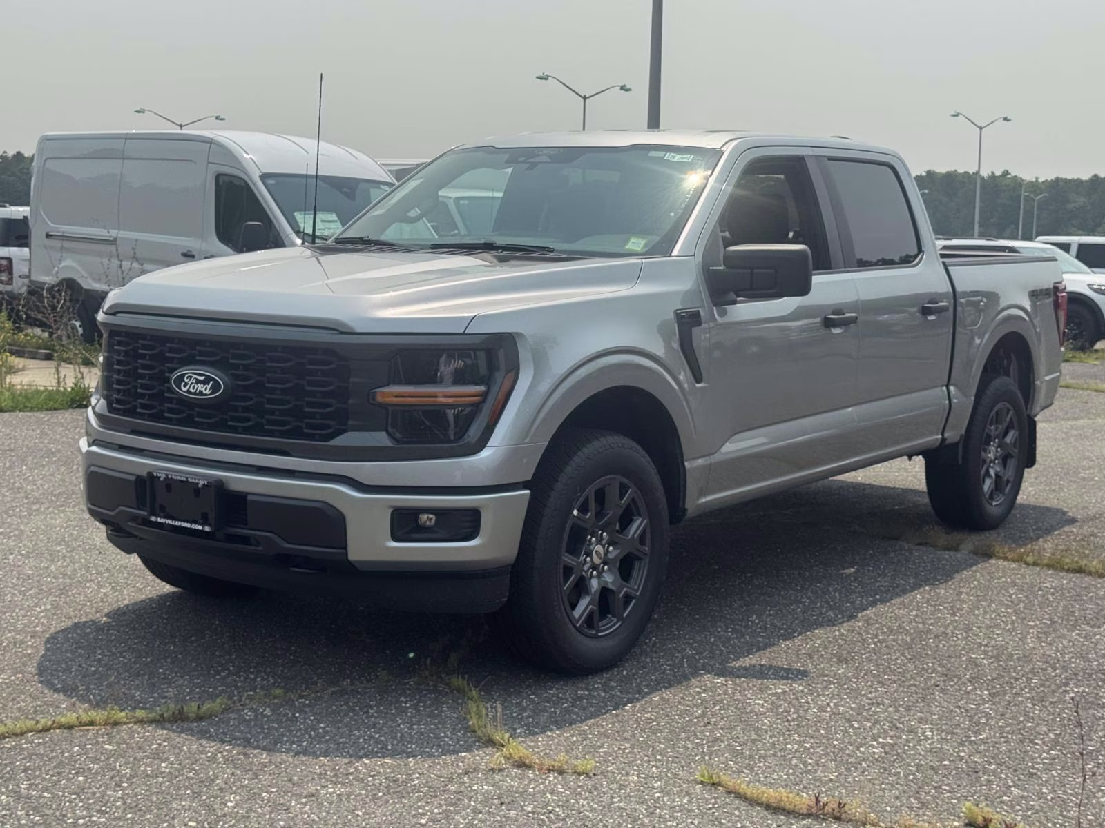 2026 Iconic Silver Metallic Ford F-150 STX 4X4 Truck