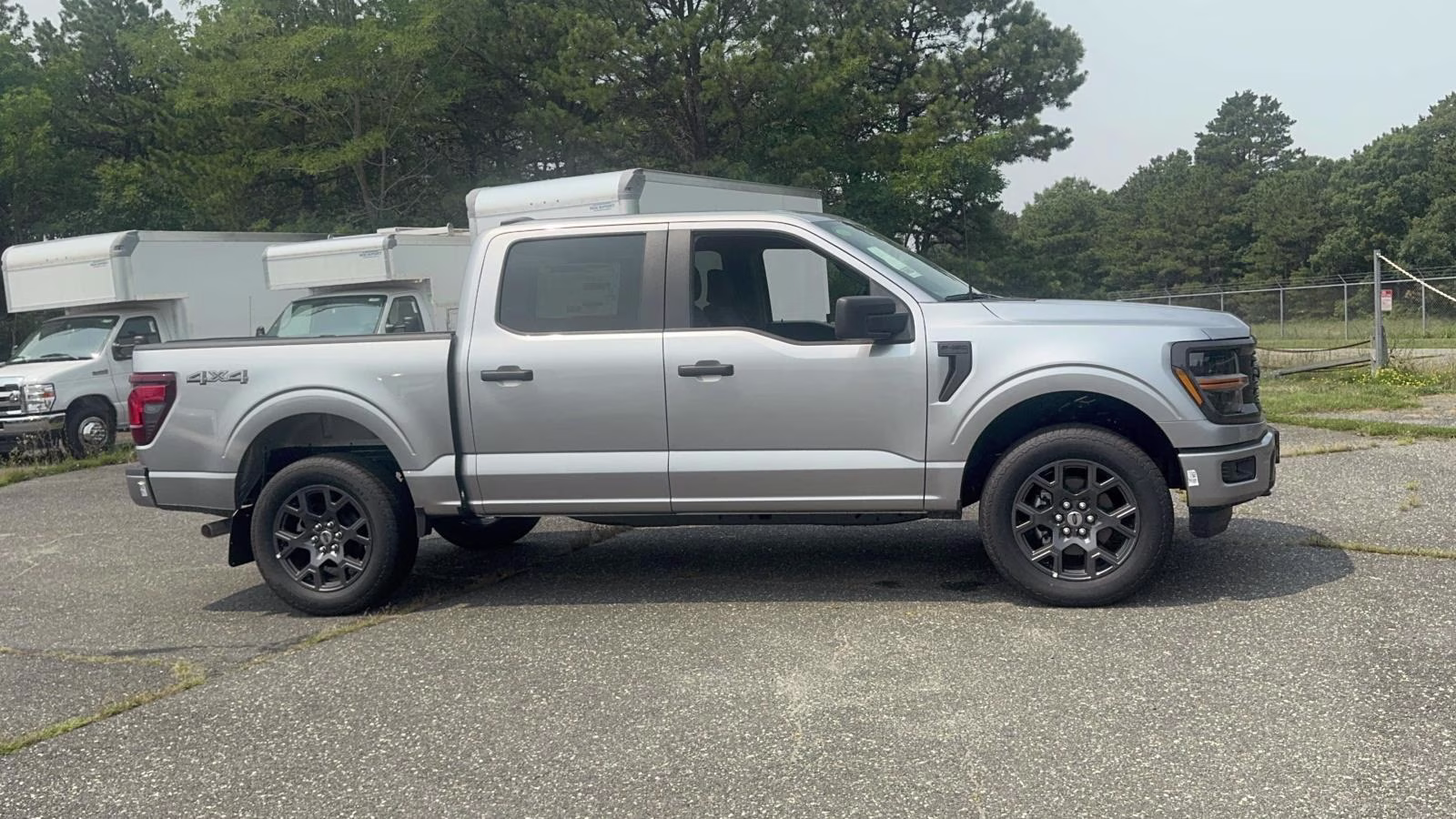 2026 Iconic Silver Metallic Ford F-150 STX 4X4 Truck