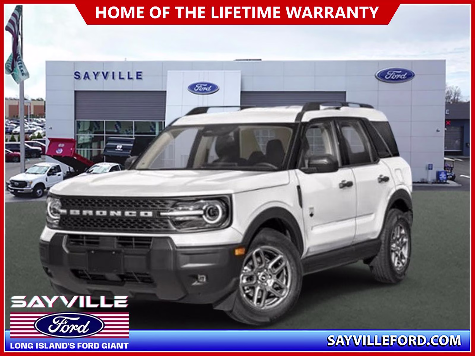 2026 Oxford White Ford Bronco Sport Big Bend 4X4 SUV