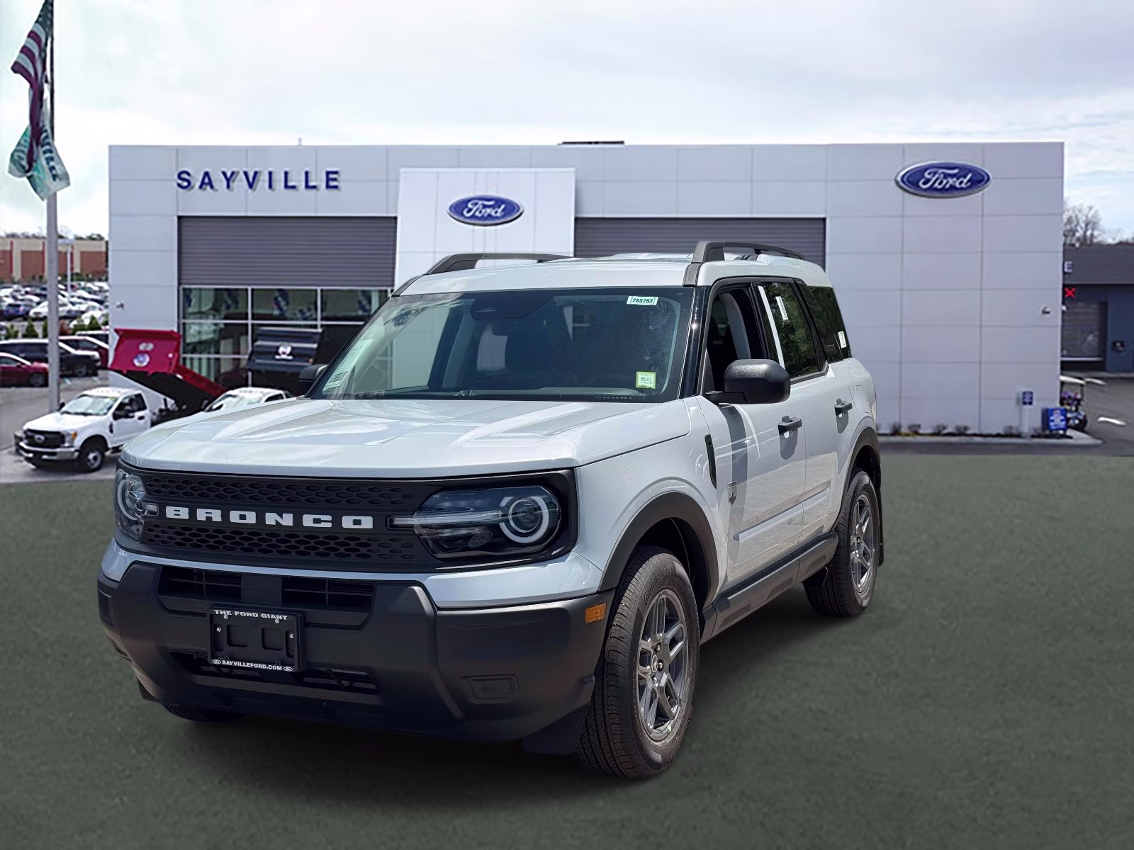 2026 Space White Metallic Ford Bronco Sport Big Bend 4X4 SUV