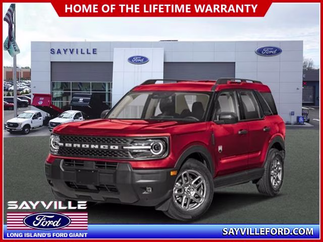 2026 Ruby Red Metallic Tinted Clearcoat Ford Bronco Sport Big Bend 4x4 4X4 SUV