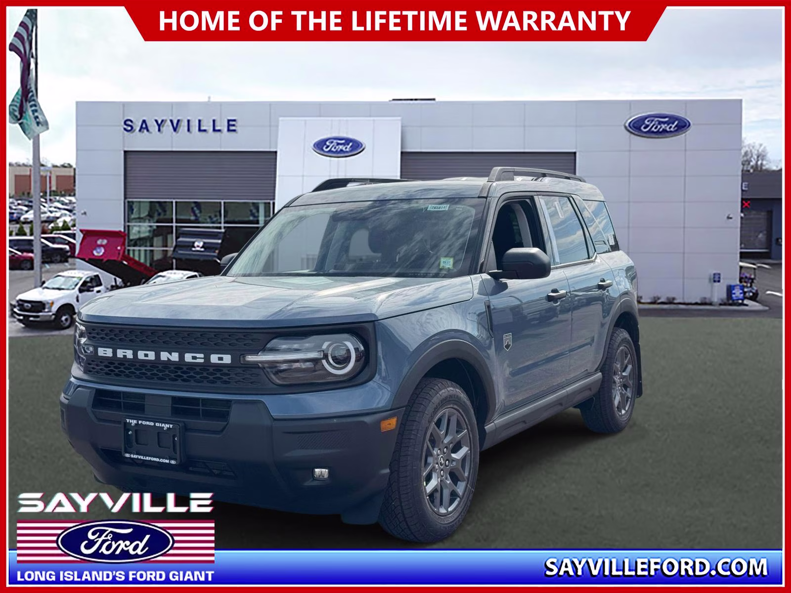 2026 Gray Ford Bronco Sport Big Bend 4X4 SUV